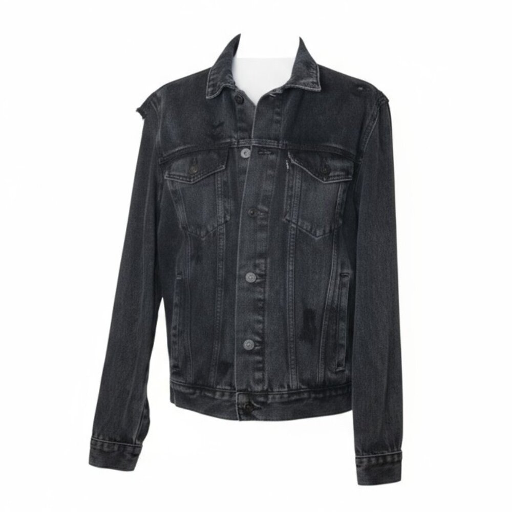 Forever 21 Black Denim Jacket – Men’s Size Small